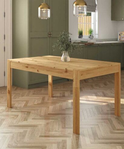 Rectangle Solid Wood Dining Table