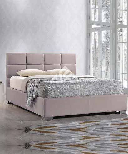 contemporary upholstered bed